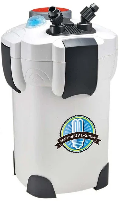 Aquatop CF500UV Canister Filter with UV Sterilization Grey - Image 2