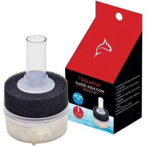 Aquatop Classic Aqua Flow CAF-10 Internal Sponge Filter Black, 1ea