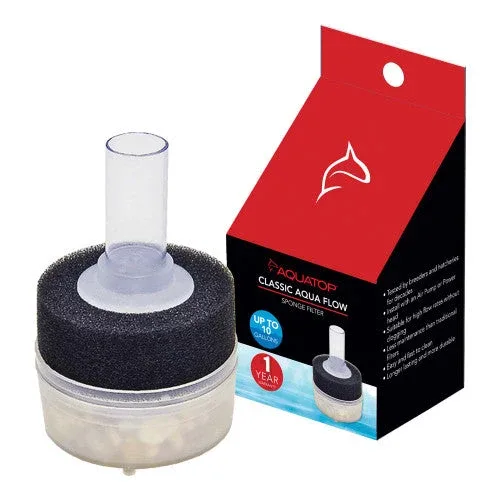 Aquatop Classic Aqua Flow CAF-10 Internal Sponge Filter Black - Image 2
