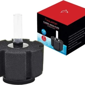 Aquatop Classic Aqua Flow CAF-40 Internal Sponge Filter Black, 1ea