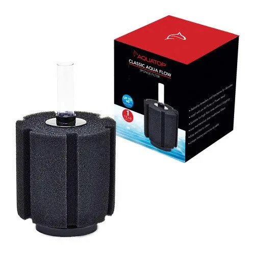 Aquatop Classic Aqua Flow CAF-60 Internal Sponge Filter Black - Image 2