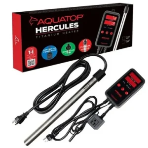 Aquatop Hercules 1,000 Watt Titanium Heater w/ Single Digital Controller