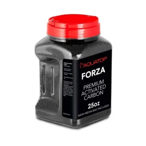 AquaTop Premium Activated Carbon with Mesh Bag Aquarium Filter Media, 25 oz