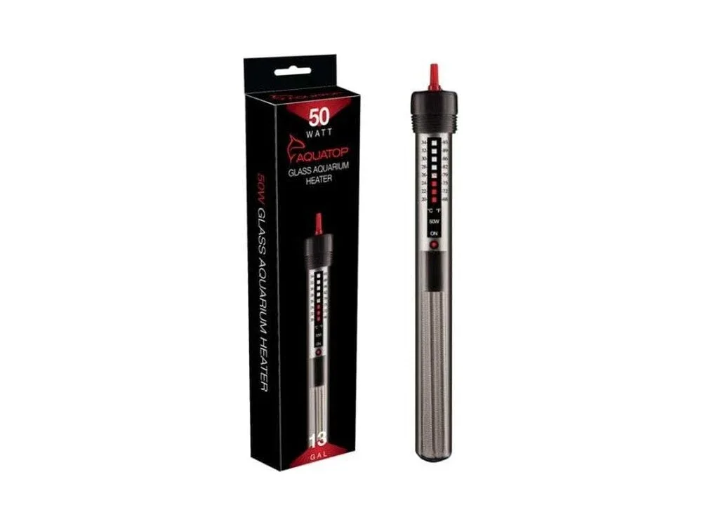 Aquatop Submersible Glass Aquarium Heater 50w