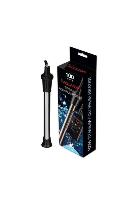 Aquatop Submersible Titanium Aquarium Heater & External Thermostat 100 Watt - Image 2