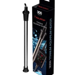 Aquatop Submersible Titanium Aquarium Heater & External Thermostat 300 Watt