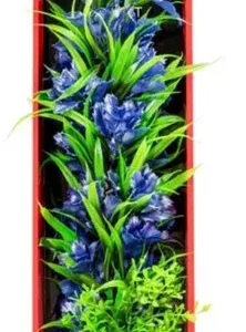 Aquatop Vibrant Garden Blue Plant 16"