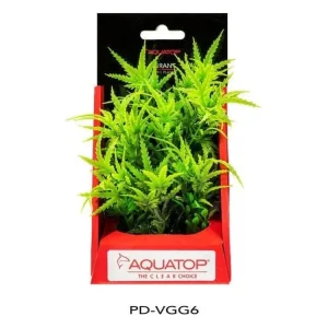 Aquatop Vibrant Garden Plant Green, 6 in
