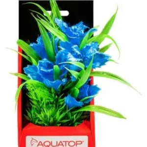Aquatop Vibrant Passion Blue Plant 6"
