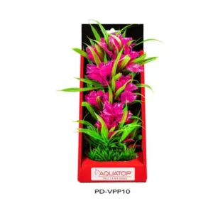 Aquatop Vibrant Passion Plant Pink, 1ea/10 in