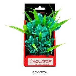 Aquatop Vibrant Passion Plant Turquoise, 1ea/6 in