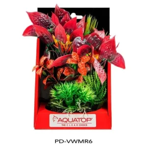 Aquatop Vibrant Wild Plant Mixed Red, 1ea/6 in