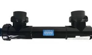 AquaUltraviolet 57 Watt Classic Unit 3/4" Black WITH Wiper