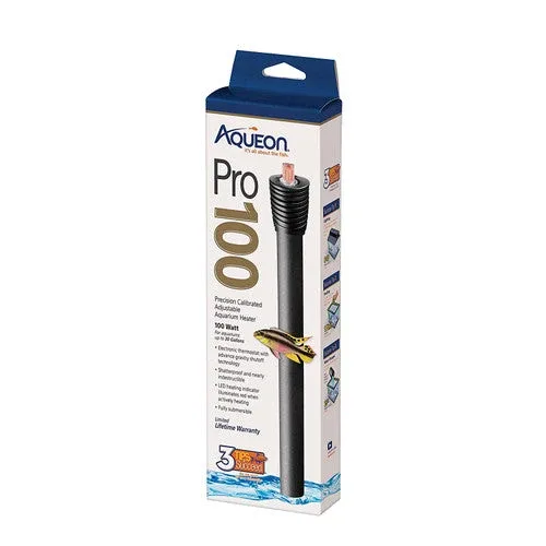 Aqueon Adjustable PRO Aquarium Heater Up to 30 Gallons, 100 Watts - Image 2