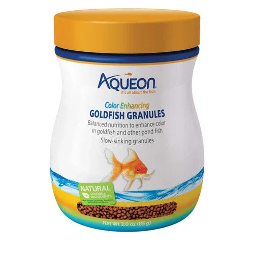 Aqueon Goldfish Granules Color Enhancing 3 Ounces - Image 2