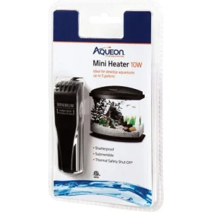 Aqueon Mini Aquarium Heater, 1ea/10 W, Up To 5 gal