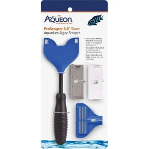 Aqueon ProScraper 3.0 Short Aquarium Algae Scraper