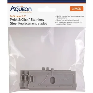 Aqueon ProScraper 3.0 Twist & Click Stainless Steel Replacement Blades