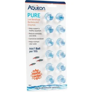 Aqueon PURE Live Beneficial Bacteria 12pk