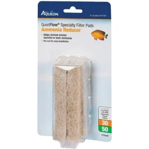 Aqueon QuietFlow Specialty Filter Pads Ammonia Reducer 30/50 - 4pk