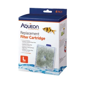 Aqueon Replacement Filter Cartridges Large - 6 pack