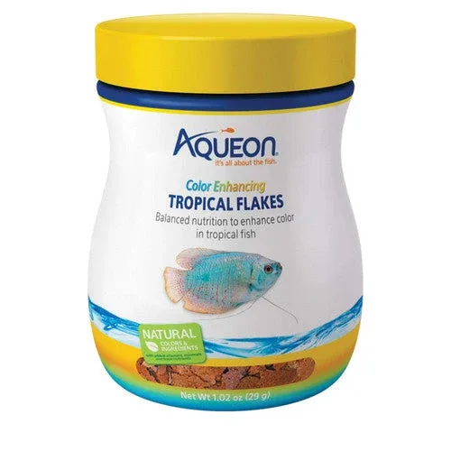 Aqueon Tropical Flakes Color Enhancing 1.02 Ounces Color - Image 2