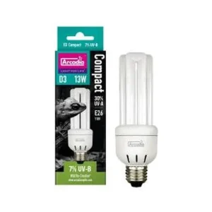 Arcadia D3 7% UVB Compact Bulb - 13W