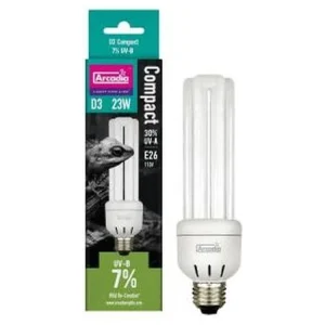 Arcadia D3 7% UVB Compact Bulb - 23W