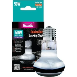Arcadia GoldenSun Basking Spot Heater - 50 Watt