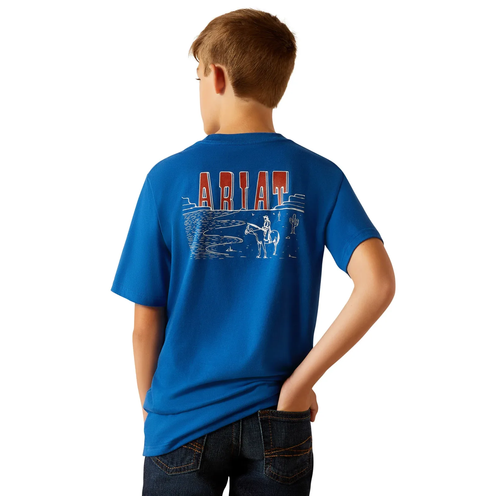 Ariat Boys Horizon Oasis Tee - Image 2