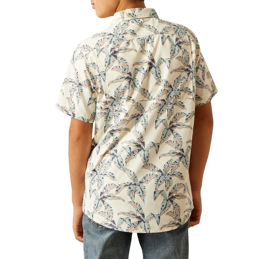 Ariat Boy's Papyrus Ven Tek Outbound Shirt - Image 2
