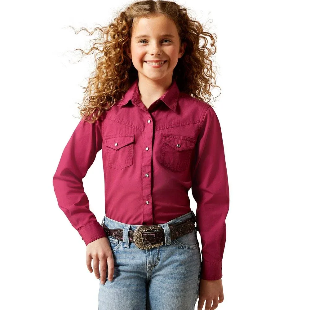 Ariat Girl's Shine Bright Snap Shirt