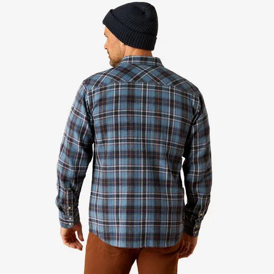 Ariat Harden Retro Blue Shirt - Image 2