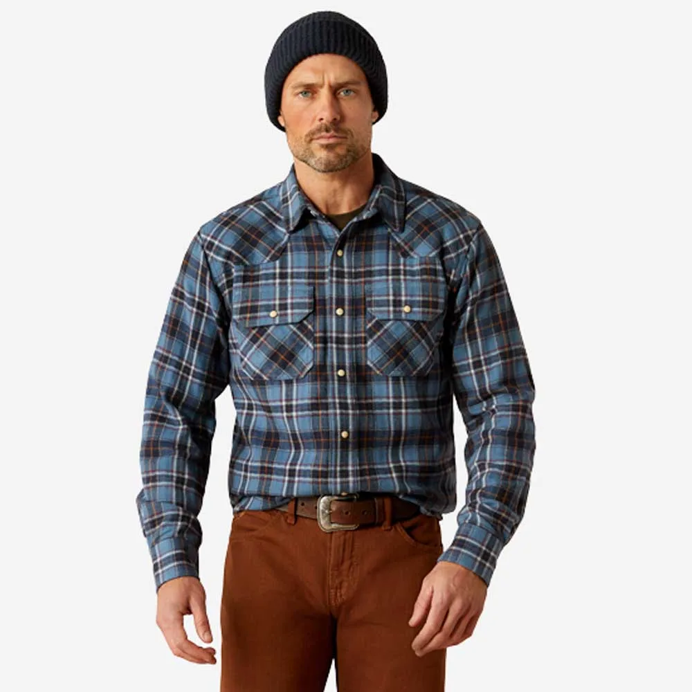 Ariat Harden Retro Blue Shirt