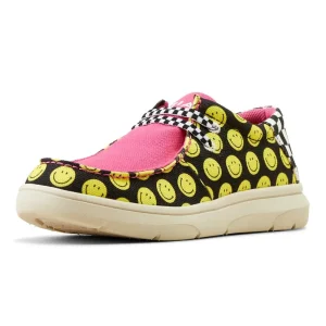 Ariat Kids Hilo Hot Pink All Smiles Casual Shoe