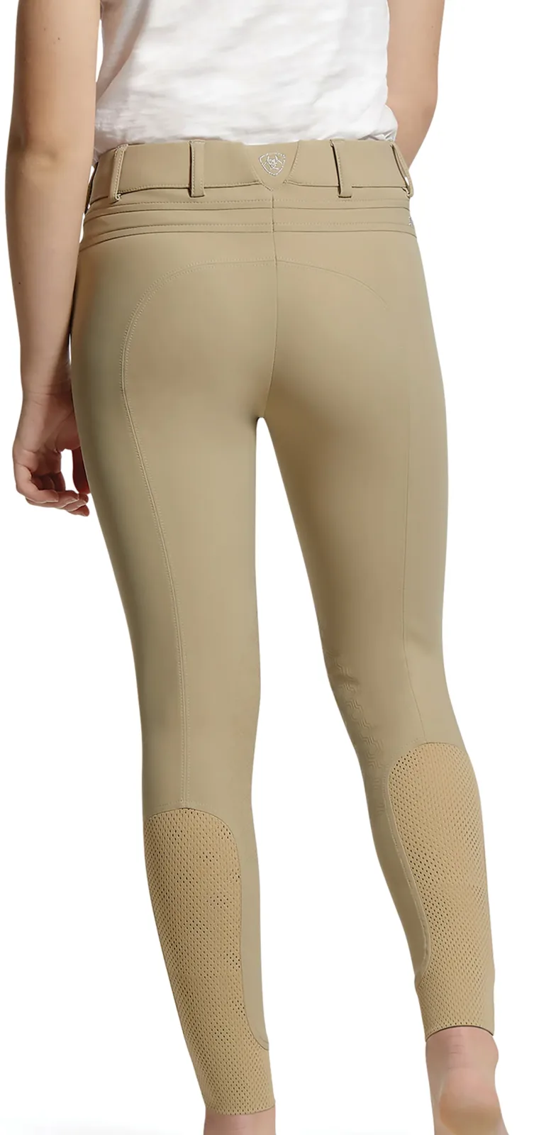 Ariat® Kids’ Tri Factor EQ Knee-Patch Breech - Image 2