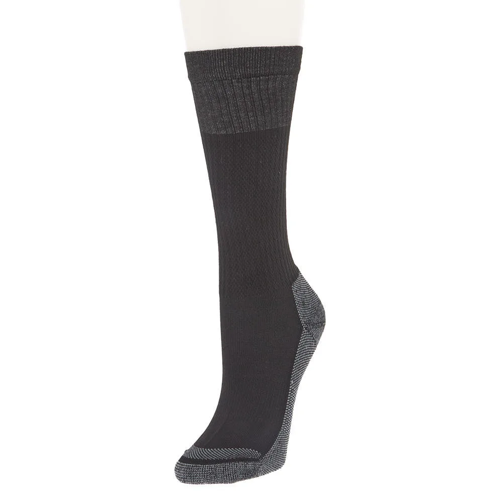Ariat Kid`s VentTEK Black OTC Socks 2 Pack - Image 2