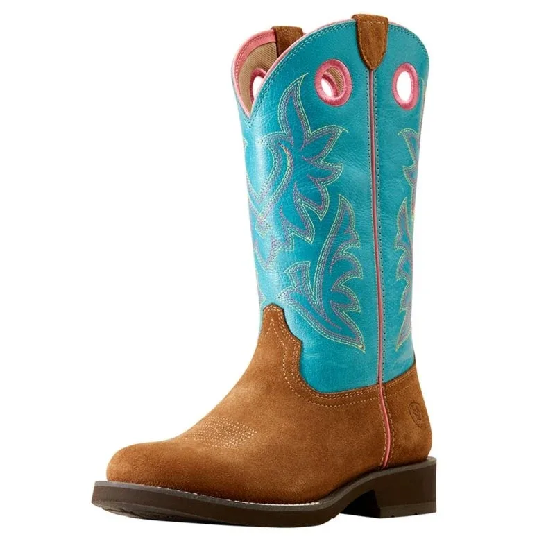Ariat Ladies Elko Rnd Toe Boots - Image 2