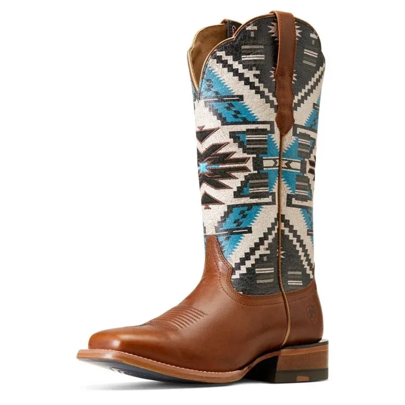 Ariat Ladies Frontier Chimayo SqToe Boot - Image 2