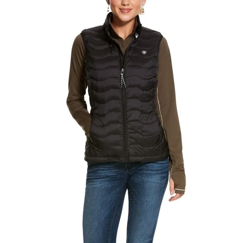 Ariat Ladies Ideal 3.0 Down Vest Small Antique Mos - Image 2