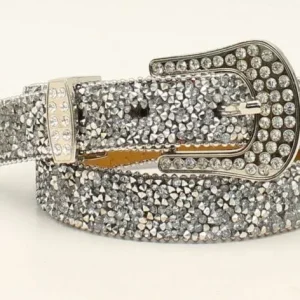 Ariat Lady 1 1/2 SculptFloral Embos Fancy Belt Lg