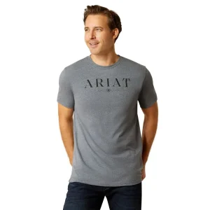 Ariat Mens B&W Logo Tee