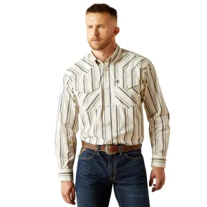 Ariat Mens Cream Finnley Classic Shirt