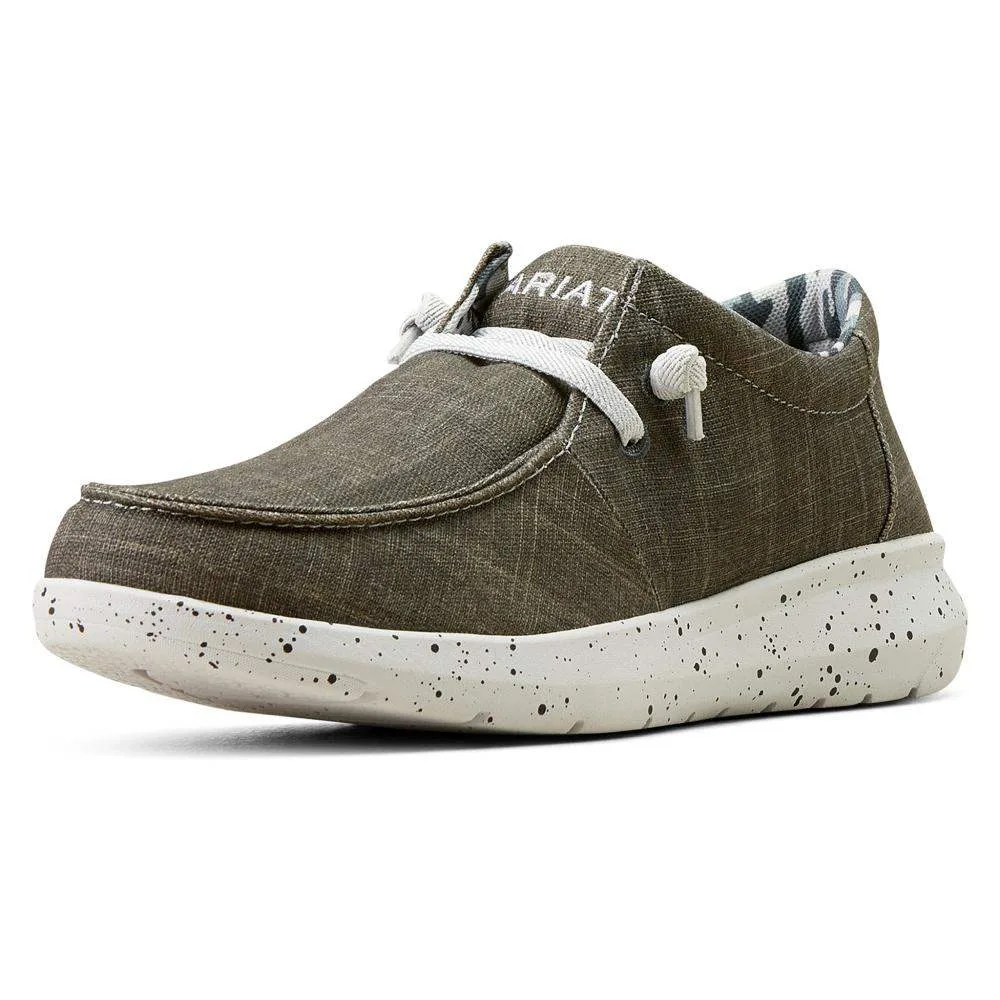 Ariat Mens Hilo Grey Noir Casual Shoe