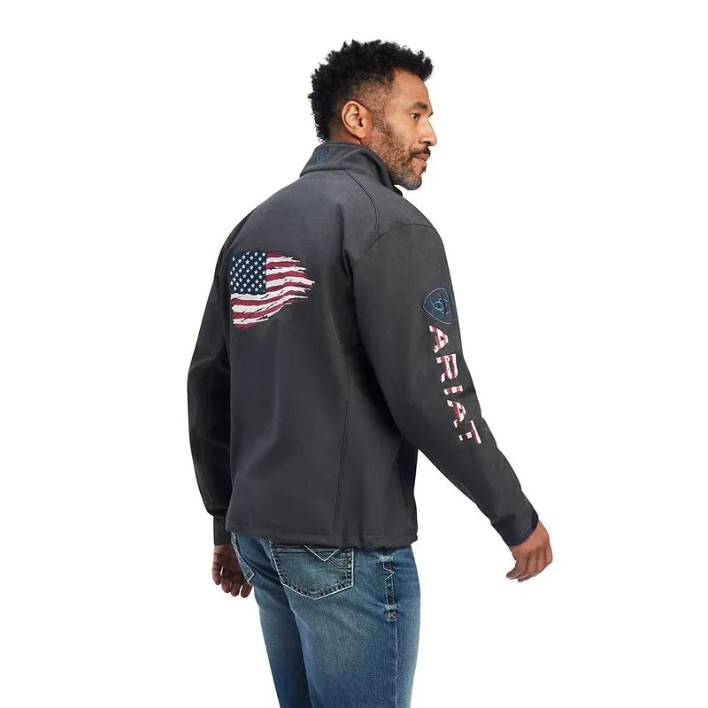 Ariat Mens Logo 2.0 Patriot Softshell - Image 2