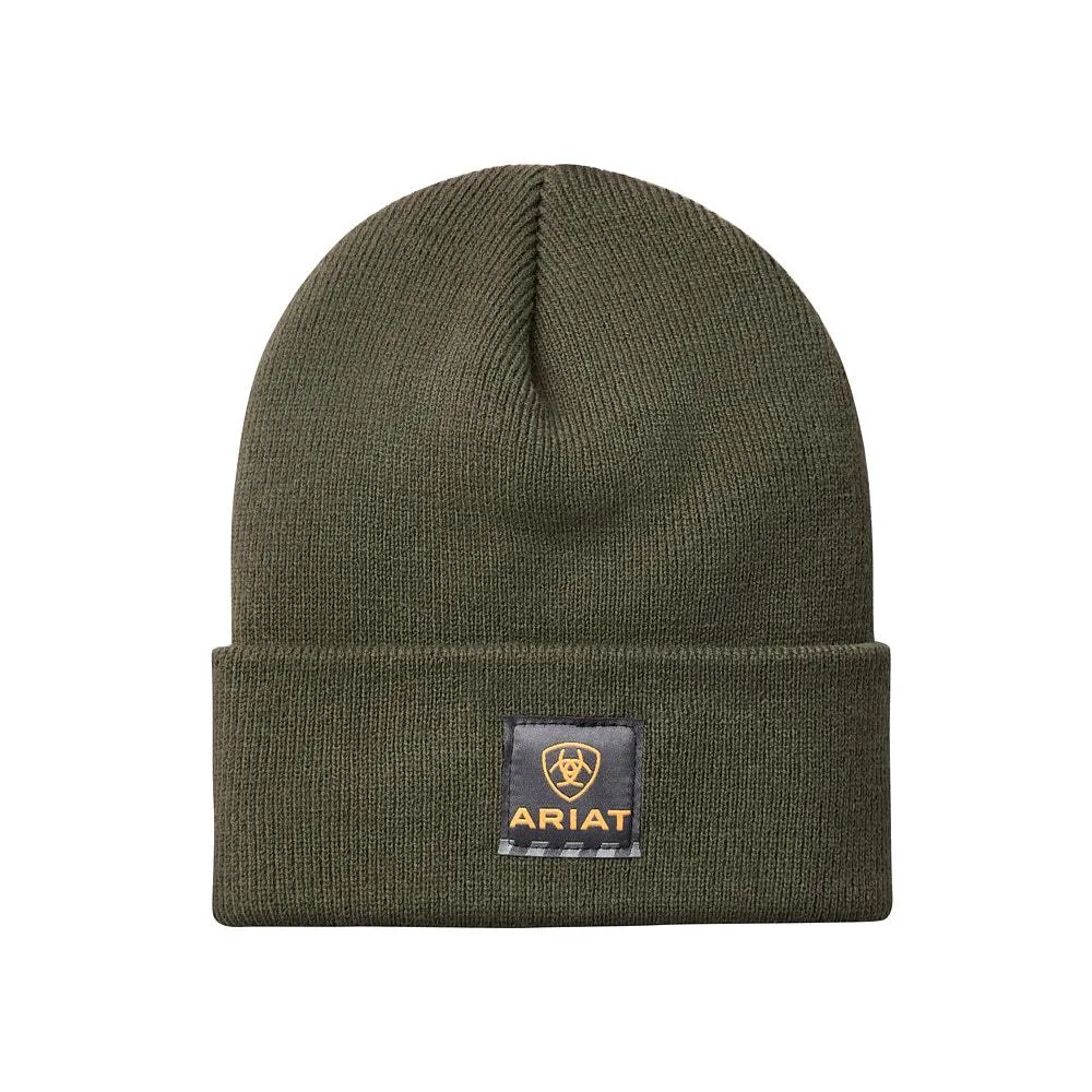 Ariat Men's Olive Beanie