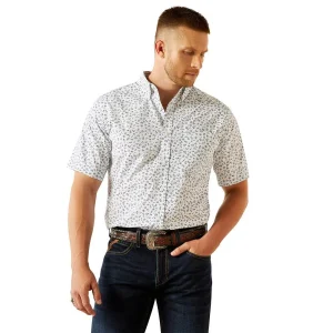 Ariat Mens Periwinkle Oaks Wrinkle Free Shirt