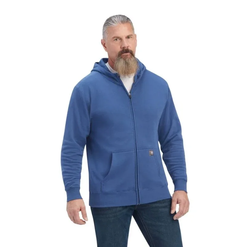 Ariat Mens Rebar Workman Reflective Flag Full Zip - Image 2