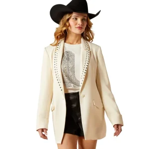 Ariat Women's Ace Studded Crepe Blazer