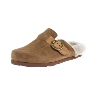 Ariat Women's Brown Suede Sherpa Country Mule